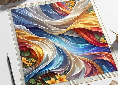 ผ้าพันคอไหมที่กำหนดเอง